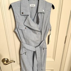Calvin Klein Moto dress - size 8